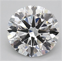 Del inventario de diamantes de laboratorio, 2.81 quilates, Redondo , Color D, claridad VVS1 y certificado IGI