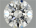 Diamante Natural 0.46 quilates, Redondo , Color F, claridad VVS2 y certificado GIA