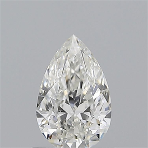 Picture of Natural Diamond 0.70 Carats, Pear with  Cut, H Color, SI1 Clarity and Certified by GIA
