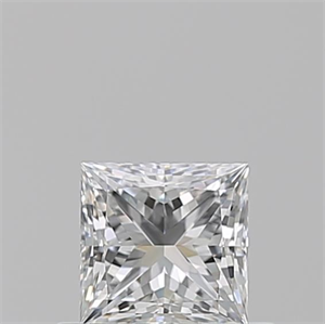 Foto Diamante Natural 0.50 quilates, Princesa , Color F, claridad VVS2 y certificado GIA de