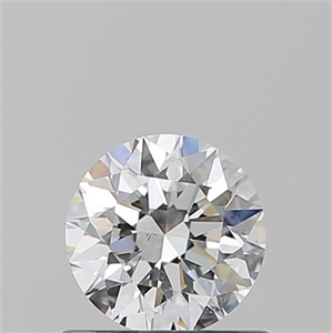 Picture of Natural Diamond 0.70 Carats, Round with Excellent Cut, E Color, SI1 Clarity and Certified by GIA