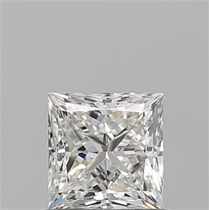 Picture of Natural Diamond 0.92 Carats, Princess with  Cut, H Color, VS2 Clarity and Certified by GIA