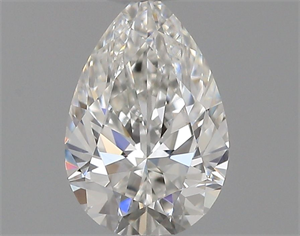 Foto Diamante Natural 0.41 quilates, De pera , Color F, claridad VS1 y certificado GIA de