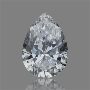 Foto Diamante Natural 0.21 quilates, De pera , Color D, claridad SI2 y certificado GIA de