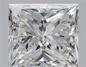 Picture of Natural Diamond 1.20 Carats, Princess with  Cut, G Color, VS1 Clarity and Certified by GIA