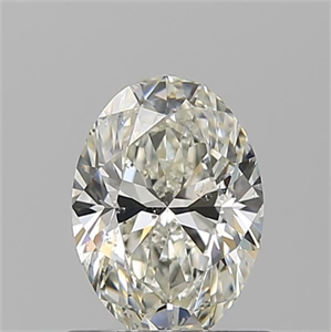 Picture of Natural Diamond 0.90 Carats, Oval with  Cut, J Color, SI2 Clarity and Certified by GIA