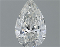 Diamante Natural 0.70 quilates, De pera , Color I, claridad SI2 y certificado GIA