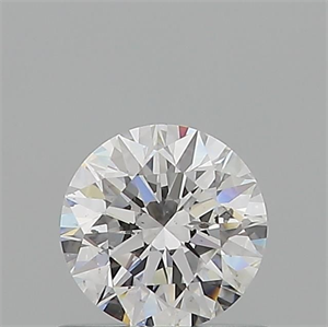 Picture of Natural Diamond 0.70 Carats, Round with Excellent Cut, D Color, SI1 Clarity and Certified by GIA
