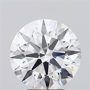 Picture of Lab Grown Diamond 4.01 Carats, Round with Ideal Cut, D Color, VVS1 Clarity and Certified by IGI