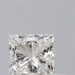Picture of Natural Diamond 0.40 Carats, Princess with  Cut, F Color, SI1 Clarity and Certified by GIA