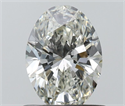 Diamante Natural 0.70 quilates, Ovalado , Color H, claridad IF y certificado IGI