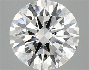 Picture of Lab Grown Diamond 3.07 Carats, Round with Ideal Cut, E Color, VS2 Clarity and Certified by IGI