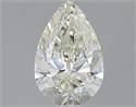 Natural Diamond 1.20 Carats, Pear with  Cut, K Color, VVS2 Clarity and Certified by IGI
