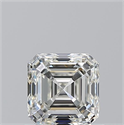 Diamante Natural 0.95 quilates, Asscher , Color J, claridad VVS2 y certificado GIA
