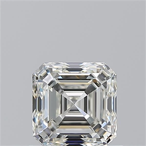 Foto Diamante Natural 0.95 quilates, Asscher , Color J, claridad VVS2 y certificado GIA de