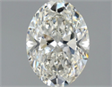 Natural Diamond 1.40 Carats, Oval with  Cut, I Color, SI1 Clarity and Certified by GIA