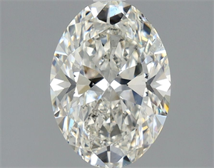 Picture of Natural Diamond 1.40 Carats, Oval with  Cut, I Color, SI1 Clarity and Certified by GIA