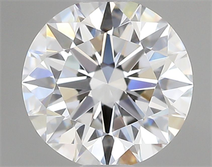 Picture of Lab Grown Diamond 1.09 Carats, Round with Ideal Cut, D Color, VVS2 Clarity and Certified by IGI