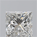 Natural Diamond 2.51 Carats, Princess with  Cut, G Color, VS2 Clarity and Certified by GIA