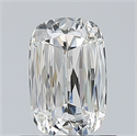 Natural Diamond 0.75 Carats, Cushion with  Cut, G Color, VVS2 Clarity and Certified by GIA