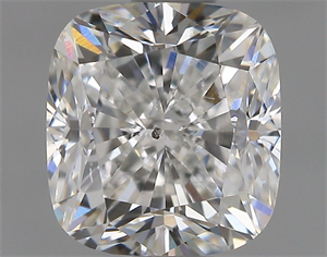 Picture of Natural Diamond 1.01 Carats, Cushion with  Cut, G Color, SI1 Clarity and Certified by GIA