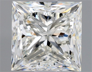 Picture of Natural Diamond 1.20 Carats, Princess with  Cut, J Color, VS2 Clarity and Certified by GIA