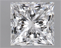 Natural Diamond 0.90 Carats, Princess with  Cut, G Color, SI1 Clarity and Certified by GIA