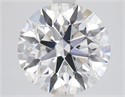 Del inventario de diamantes de laboratorio, 2.54 quilates, Redondo , Color F, claridad VVS2 y certificado IGI