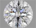Del inventario de diamantes de laboratorio, 1.02 quilates, Redondo , Color D, claridad VVS1 y certificado IGI