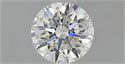 Natural Diamond 0.50 Carats, Round with Excellent Cut, I Color, VS1 Clarity and Certified by IGI