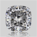 Natural Diamond 0.51 Carats, Cushion with  Cut, D Color, IF Clarity and Certified by GIA