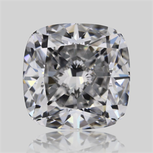 Picture of Natural Diamond 0.51 Carats, Cushion with  Cut, D Color, IF Clarity and Certified by GIA