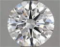 Del inventario de diamantes de laboratorio, 2.06 quilates, Redondo , Color E, claridad VVS2 y certificado IGI