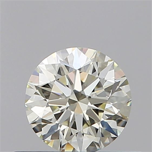 Foto Diamante Natural 0.42 quilates, Redondo , Color M, claridad VVS1 y certificado GIA de