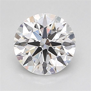 Picture of Lab Grown Diamond 1.03 Carats, Round with Ideal Cut, D Color, VVS2 Clarity and Certified by IGI