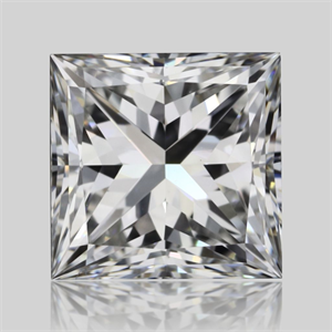 Foto Diamante Natural 0.60 quilates, Princesa , Color G, claridad VVS1 y certificado GIA de