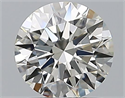 Natural Diamond 1.01 Carats, Round with Excellent Cut, J Color, VS1 Clarity and Certified by GIA