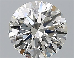 Picture of Natural Diamond 1.01 Carats, Round with Excellent Cut, J Color, VS1 Clarity and Certified by GIA