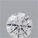 Natural Diamond 0.40 Carats, Round with Excellent Cut, G Color, SI2 Clarity and Certified by GIA