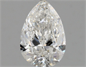 Natural Diamond 0.90 Carats, Pear with  Cut, F Color, SI2 Clarity and Certified by GIA
