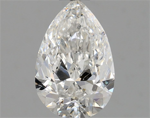 Picture of Natural Diamond 0.90 Carats, Pear with  Cut, F Color, SI2 Clarity and Certified by GIA
