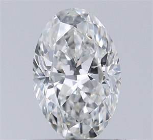 Picture of Natural Diamond 0.50 Carats, Oval with  Cut, G Color, VS2 Clarity and Certified by GIA