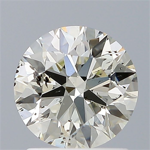 Picture of Natural Diamond 1.17 Carats, Round with Excellent Cut, L Color, SI2 Clarity and Certified by GIA