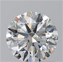 Diamante Natural 0.90 quilates, Redondo , Color H, claridad SI1 y certificado GIA
