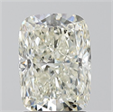 Natural Diamond 2.01 Carats, Cushion with  Cut, K Color, SI2 Clarity and Certified by GIA