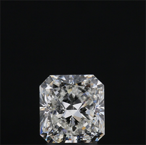 Foto Diamante Natural 1.60 quilates, Radiante , Color H, claridad VVS1 y certificado GIA de