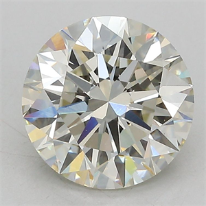 Picture of Lab Grown Diamond 3.06 Carats, Round with Ideal Cut, J Color, VS1 Clarity and Certified by IGI
