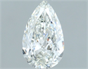 Natural Diamond 0.70 Carats, Pear with  Cut, G Color, VVS2 Clarity and Certified by IGI
