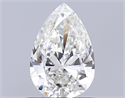 Natural Diamond 0.70 Carats, Pear with  Cut, J Color, VS2 Clarity and Certified by IGI