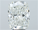 Natural Diamond 5.02 Carats, Cushion with  Cut, H Color, VS1 Clarity and Certified by GIA
